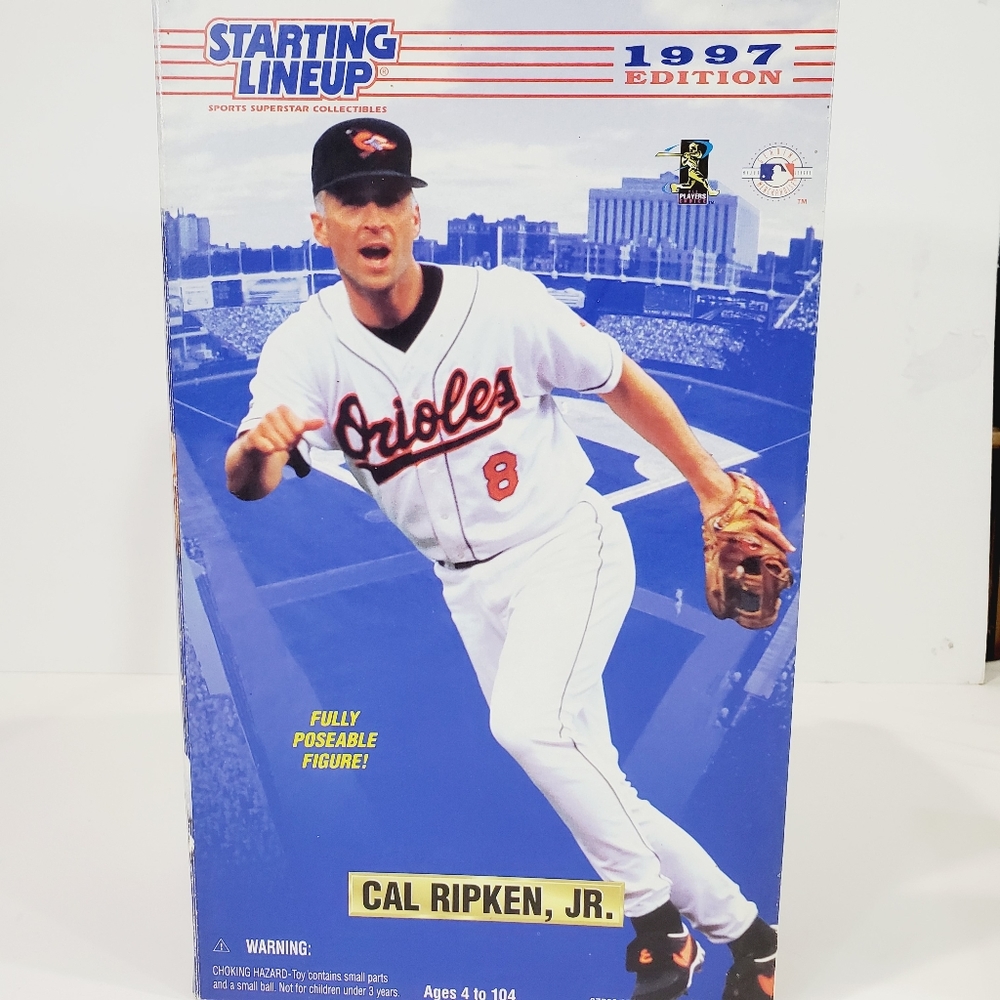Cal Ripken Jr Starting Lineup 1997 12" Figure Vtg - Picture 2 of 12